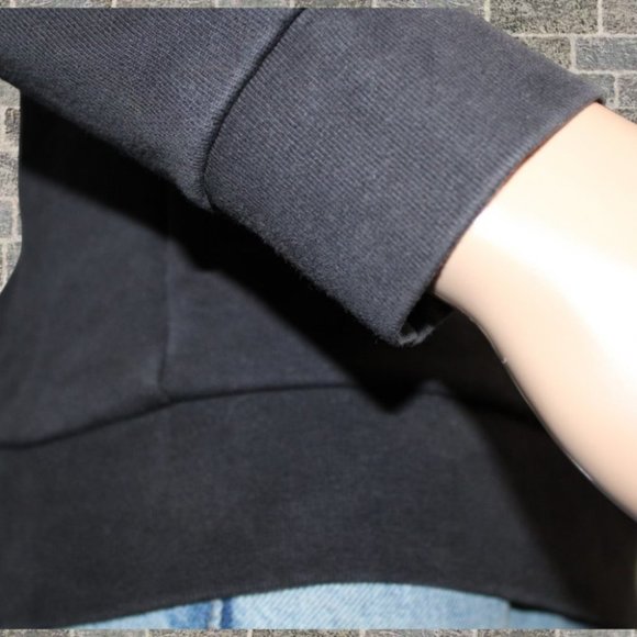 Adidas Mens XS Logo Pullover Black Crewneck Sweater - Picture 4 of 6